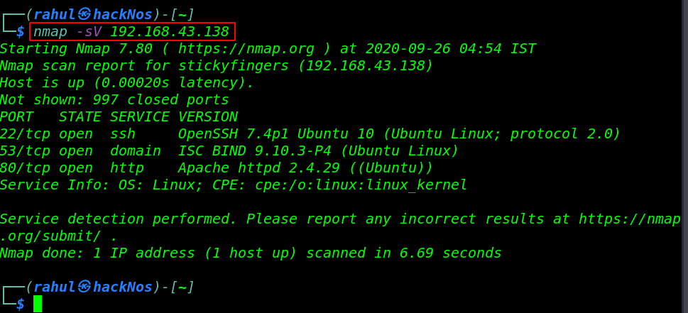 Bizarre Adventure: Sticky Fingers walkthrough vulnhub