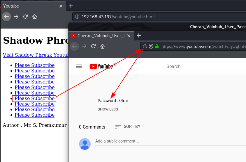 Cheran: 1 Vulnhub Walkthrough