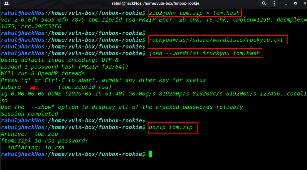 Funbox Rookie Vulnhub Walkthrough