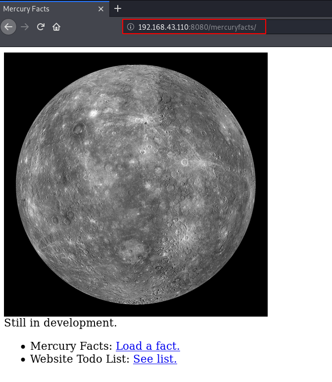 The Planets Mercury Vulnhub Walkthrough