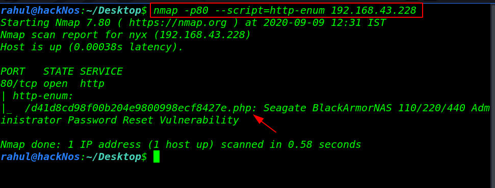 Nyx: 1 Vulnhub Walkthrough