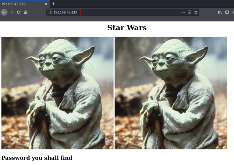 StarWars Vulnhub Walkthrough