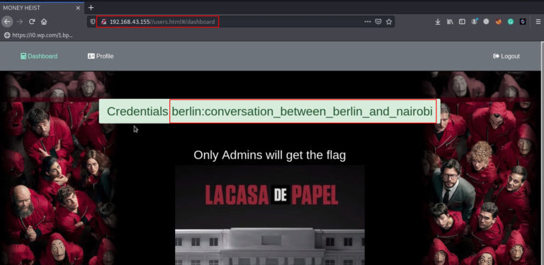 Money Heist Vulnhub Walkthrough