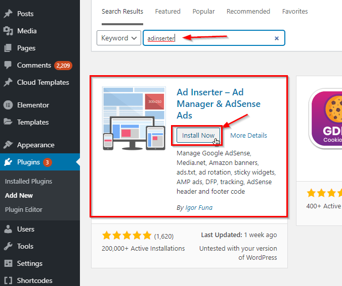 Verify Google Adsense account