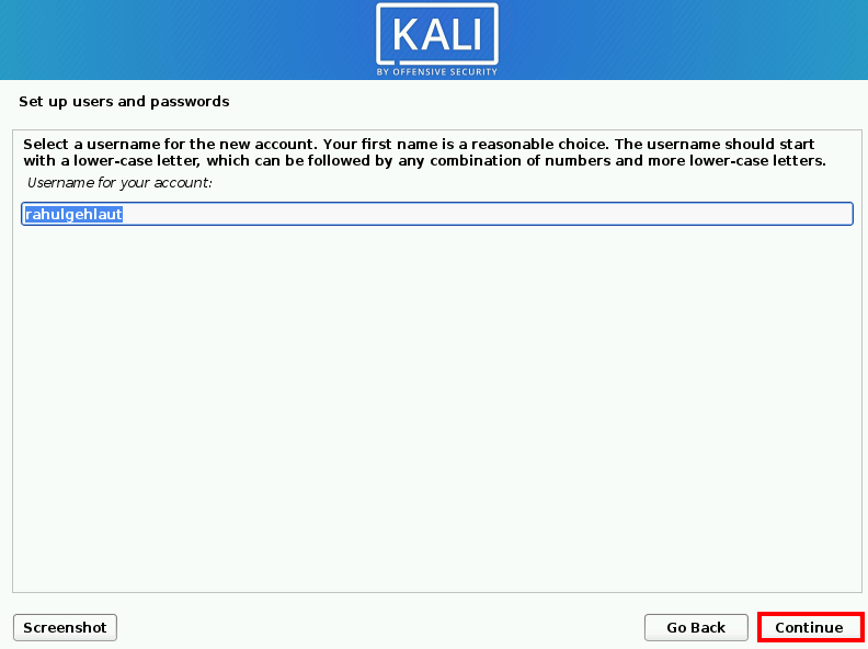kali linux virtualbox password kali linux virtualbox password