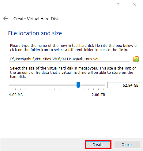 install kali linux on virtualbox install kali linux on virtualbox