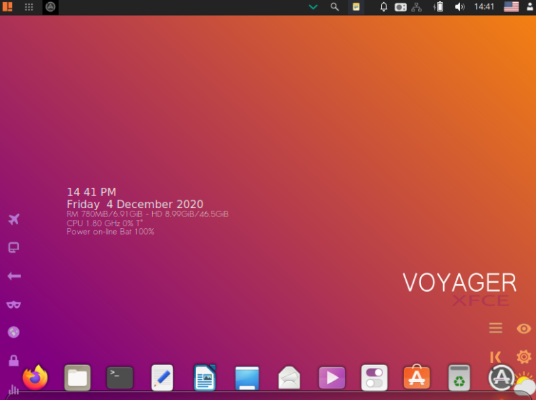 Voyager linux installation