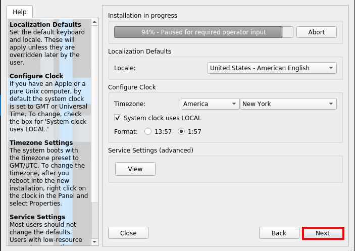 Antix Linux Installation