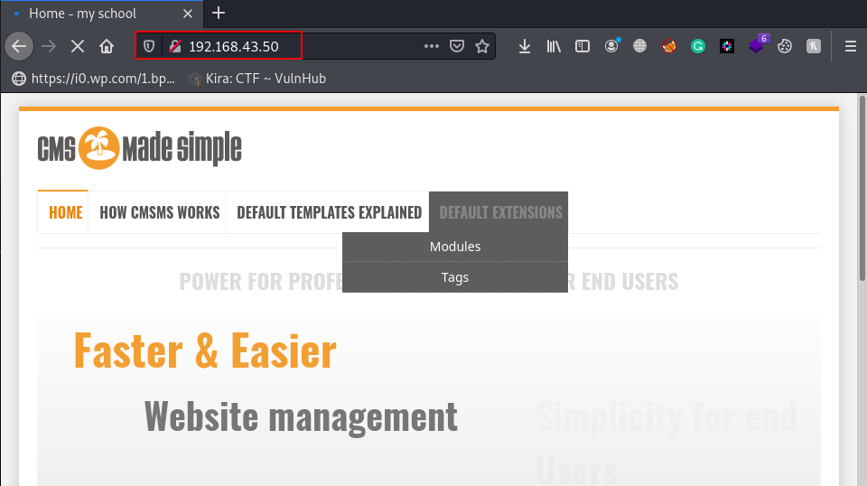MySchool Vulnhub Walkthrough