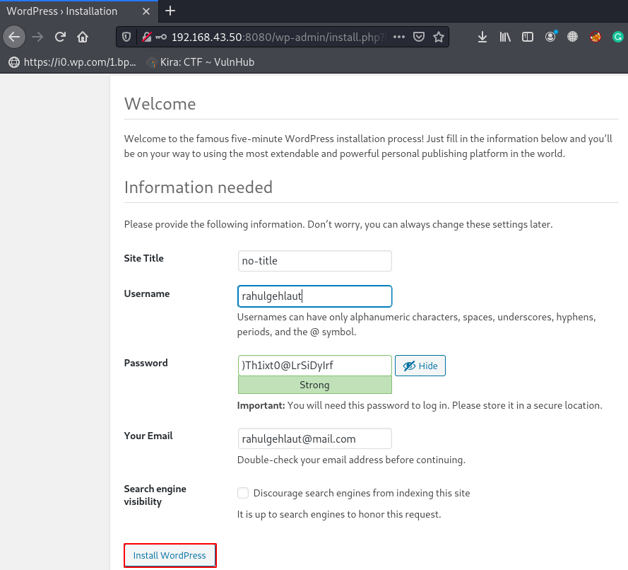 MySchool Vulnhub Walkthrough