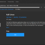 run kali linux as a windows subsystem