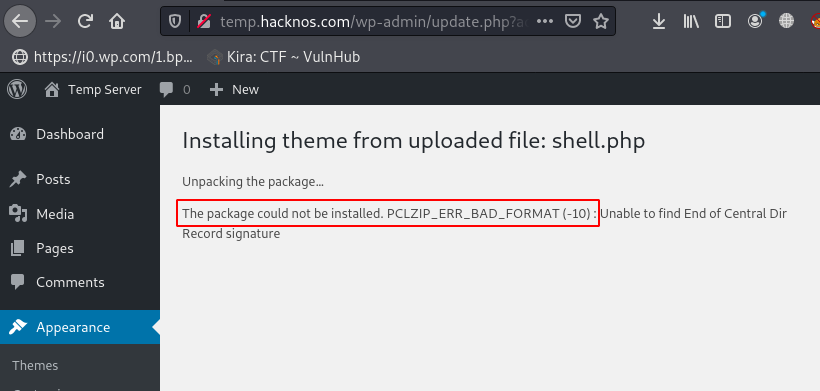 WordPress Shell Upload
