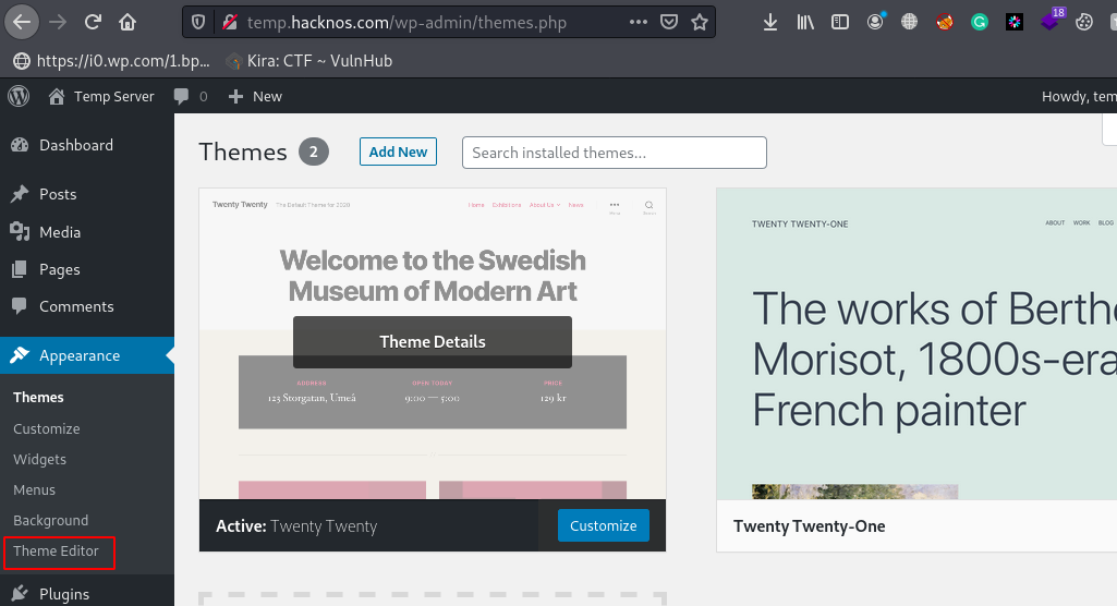reverse shell upload wordpress