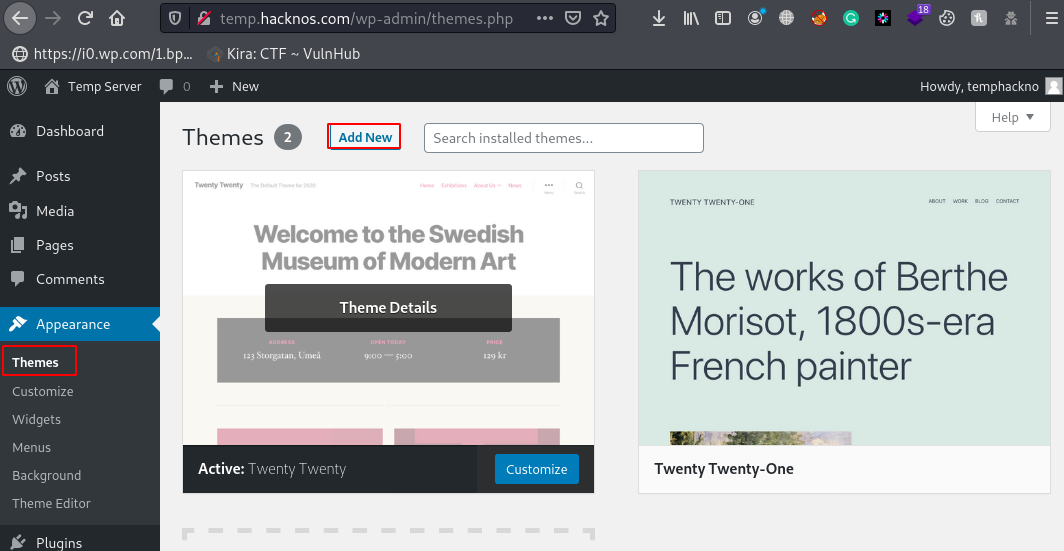upload php reverse shell wordpress