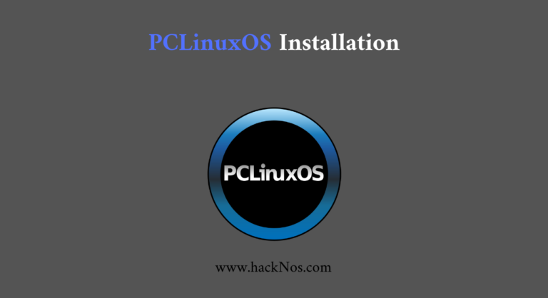 PCLinuxOS installation
