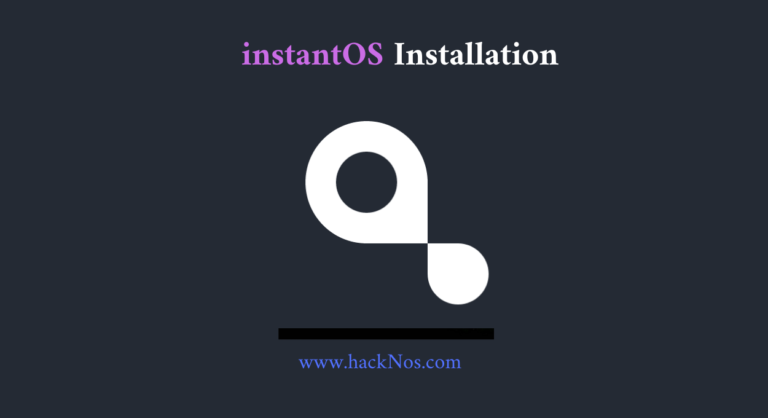 instantos Linux installation