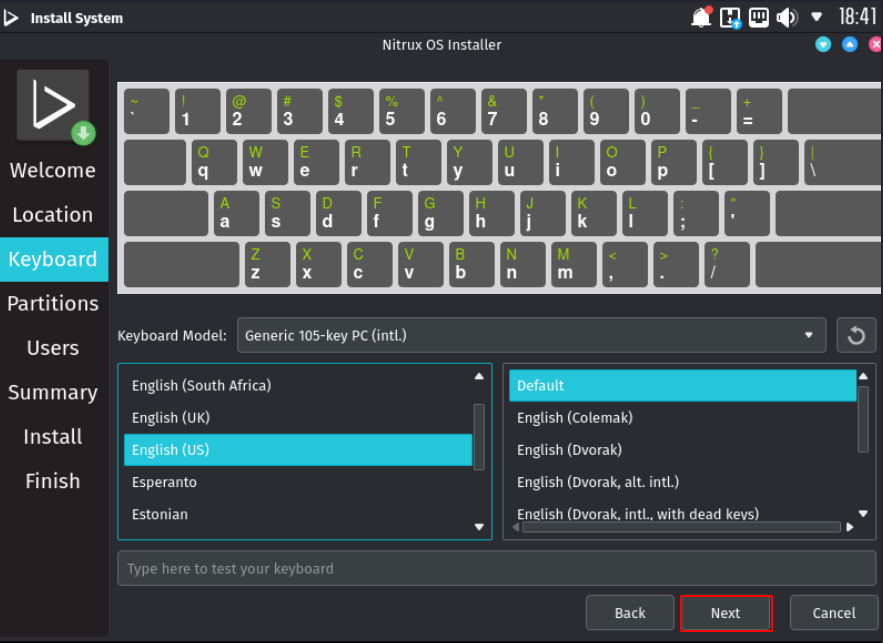 Nitrux OS Installation