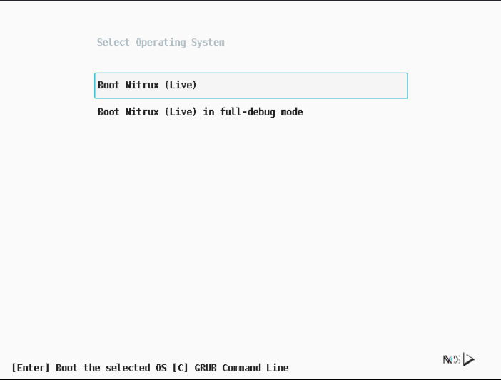 Nitrux OS Installation