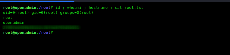 OpenAdmin HacktheBox Walkthrough