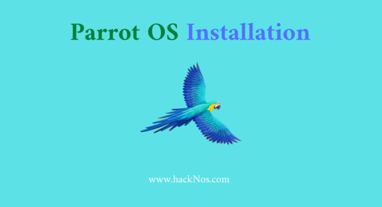 parrot os install on virtualbox