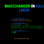 MacChanger in Kali Linux