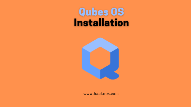 Qubes OS installation