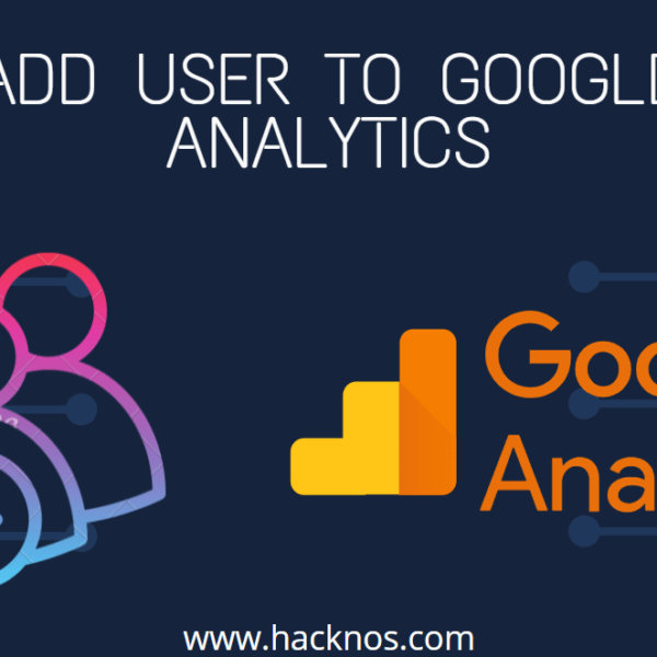 Add User to Google Analytics