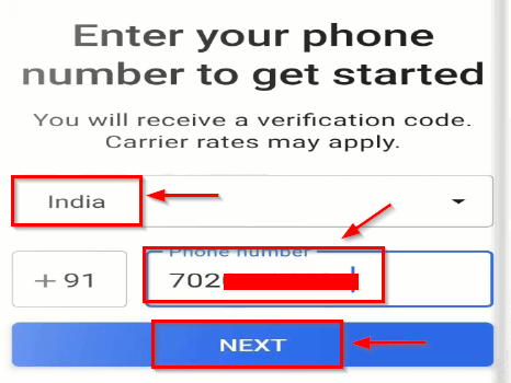 install and create an account on Signal Private Messenger