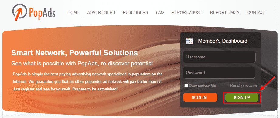 Make Money With PopAds