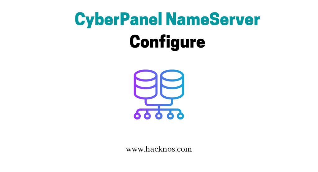 Configure DNS on Cyber Panel