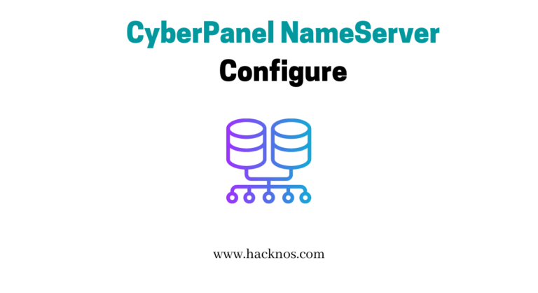 Configure DNS on Cyber Panel