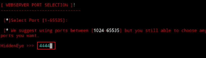 Hiddeneye Install in Termux