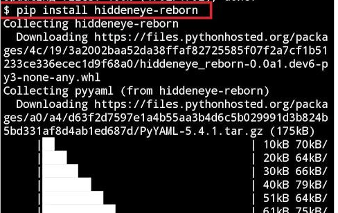 Hiddeneye Install in Termux