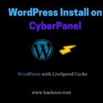 WordPress install on CyberPanel