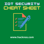 IoT Security Cheat Sheet